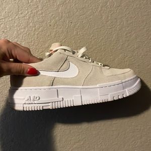 Nike Air Force 1 Pixels, size 9 only worn a couple times still have box.